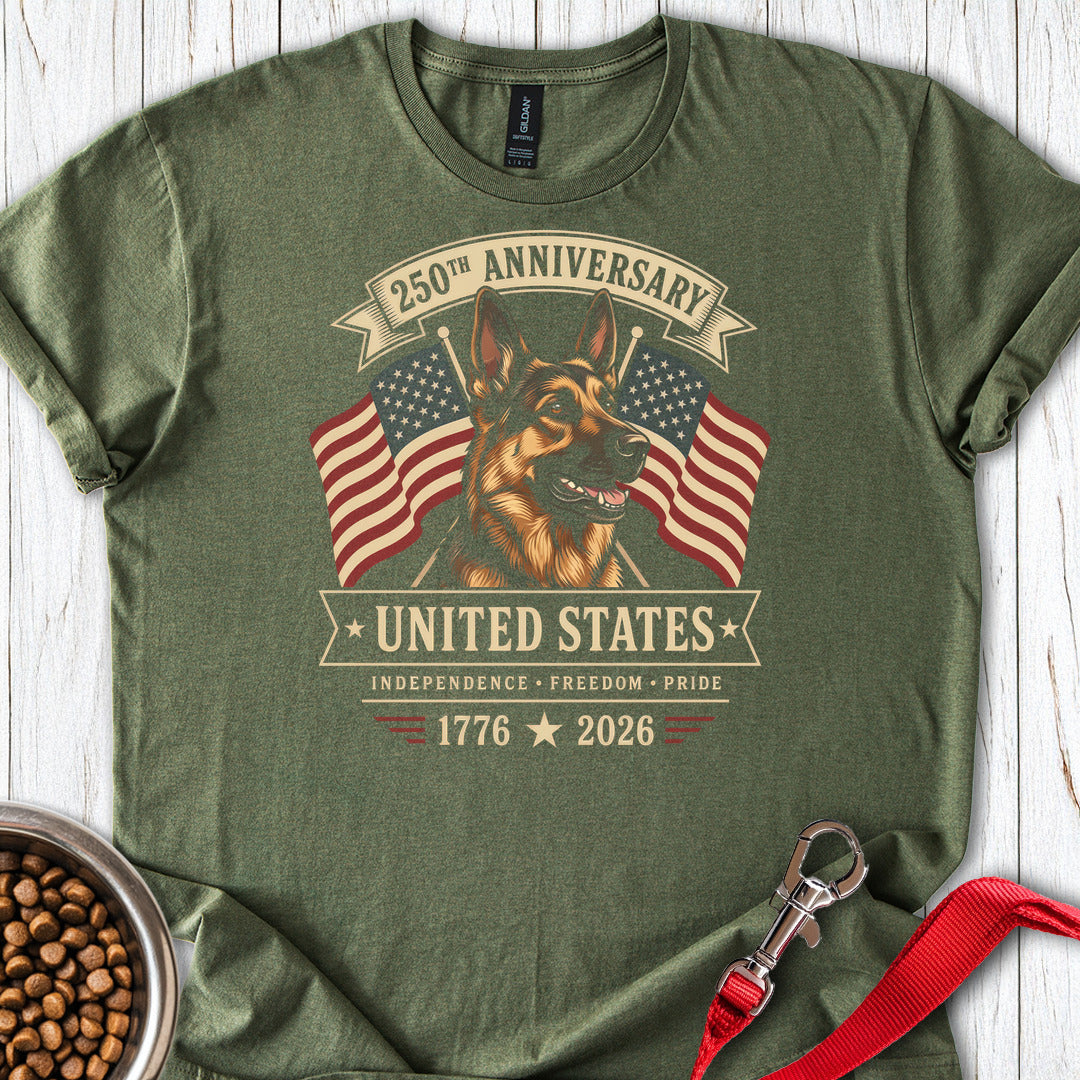 250 Years Geramn Shepherd Military Green