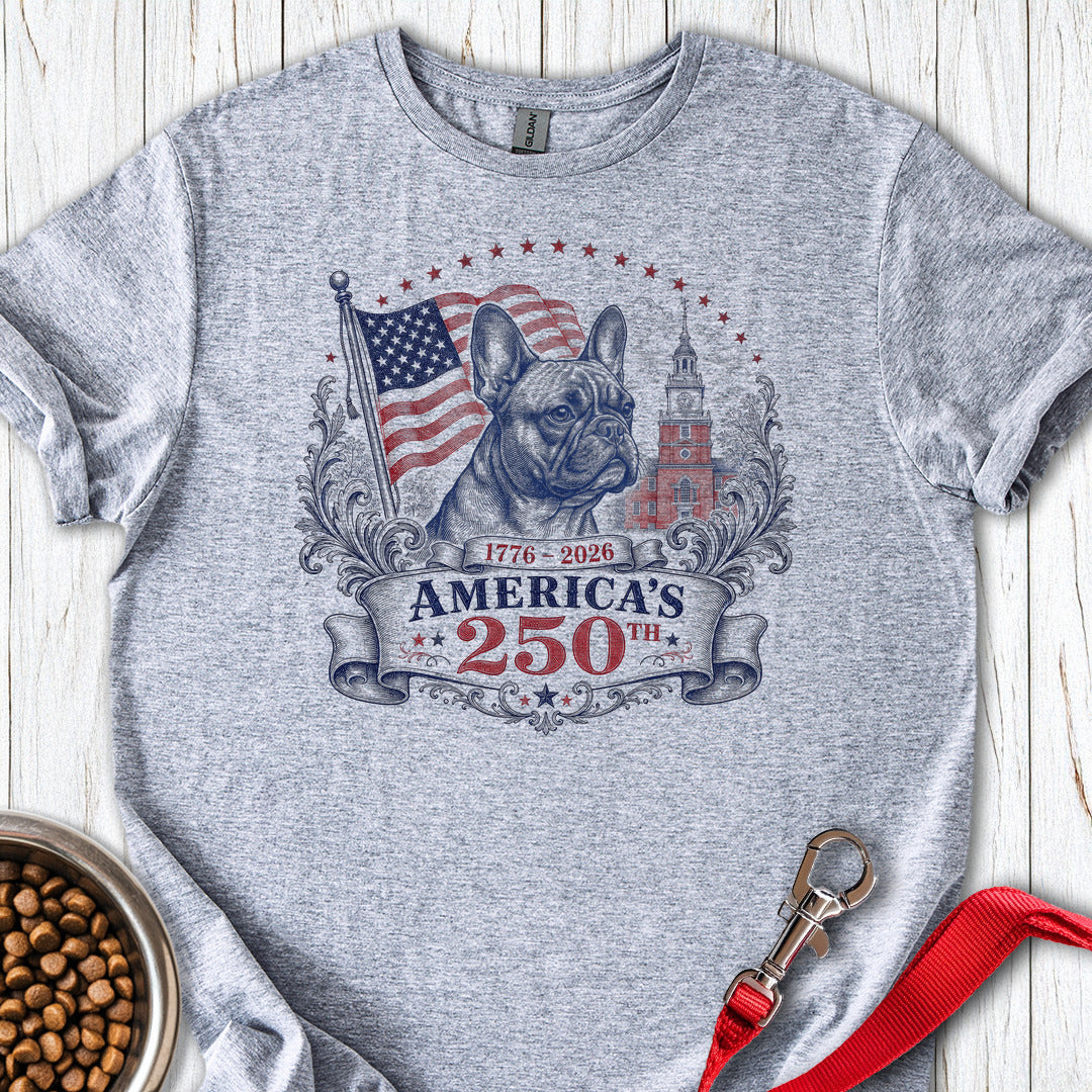 250 Years USA French Bulldog Sport Grey
