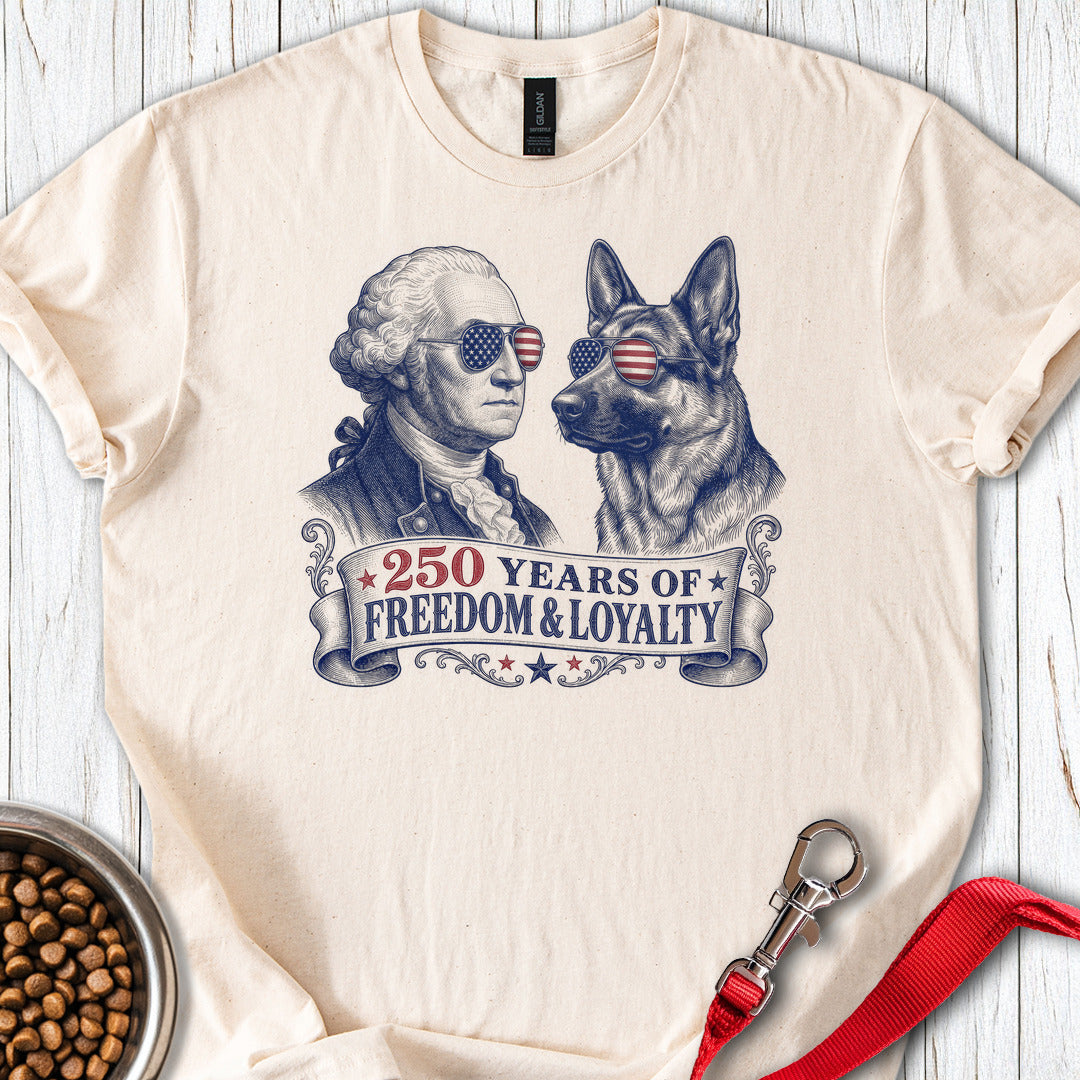 250 Years USA German Shepherd Natural