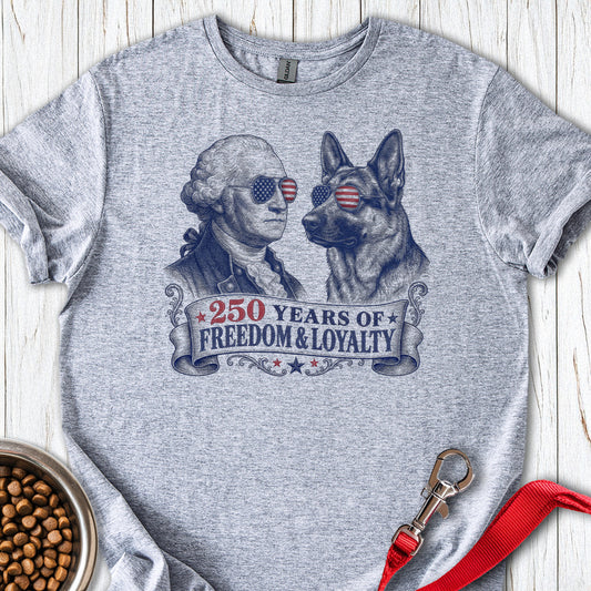 250 Years USA German Shepherd Sport Grey