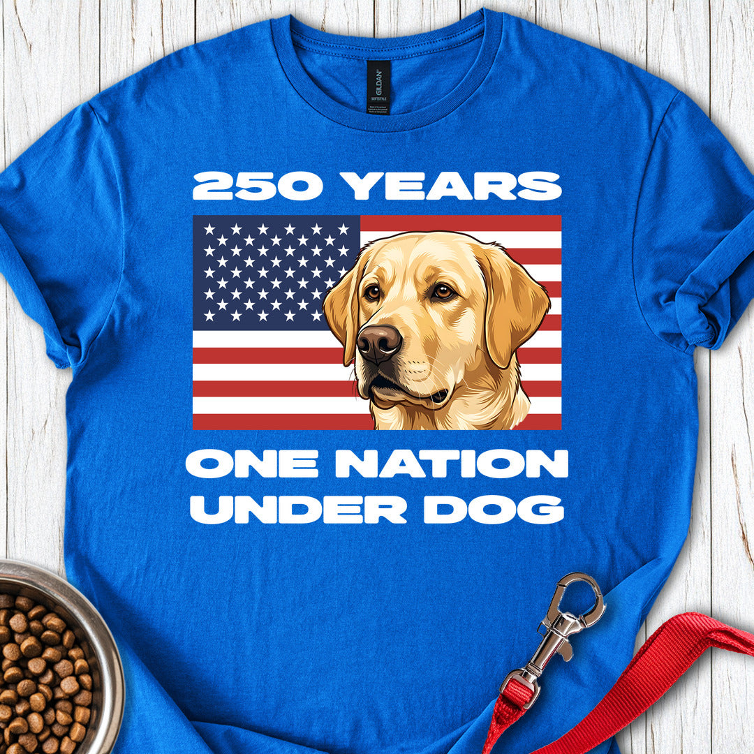 250 Years USA Yellow Lab Royal