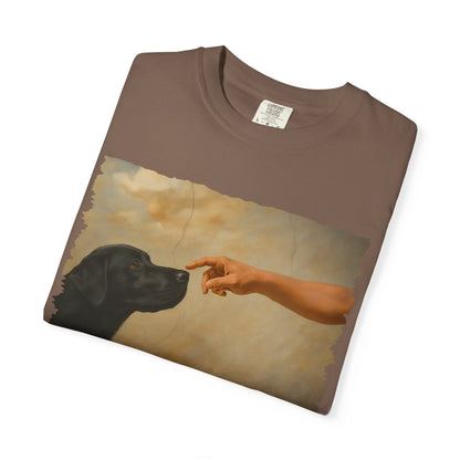 God Creates Black Lab Premium Tee