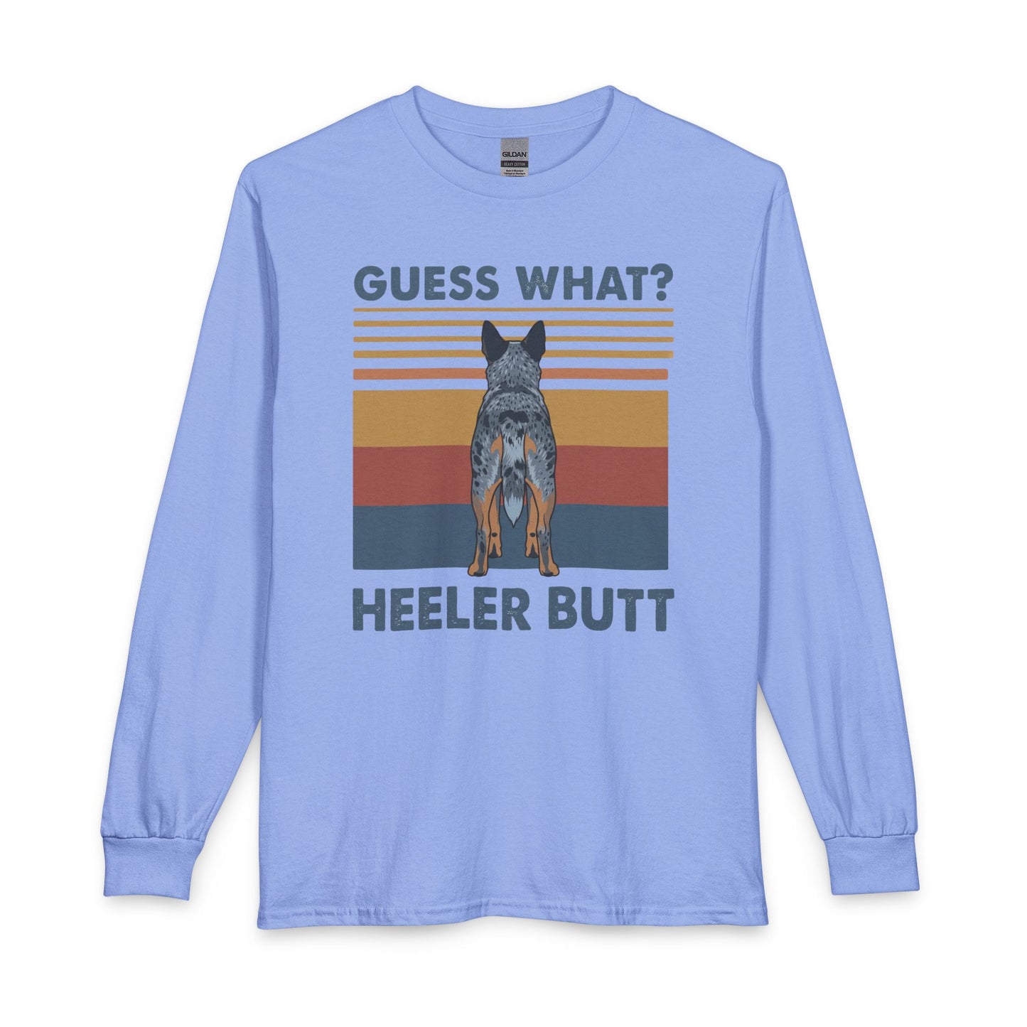 Blue Heeler Butt Long Sleeve