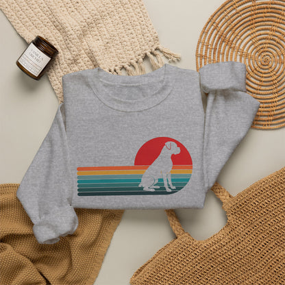 Boxer Retro Crewneck Sweatshirt