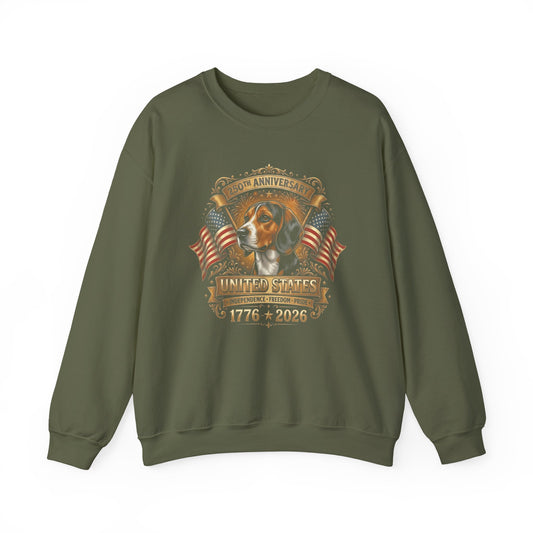 Beagle 250 Years USA Crewneck Sweatshirt
