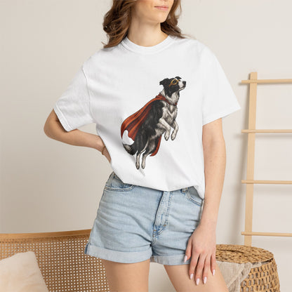 Border Collie Superhero Premium Tee