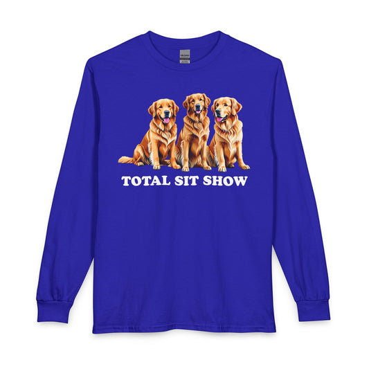 Golden Retriever Sit Show Long Sleeve