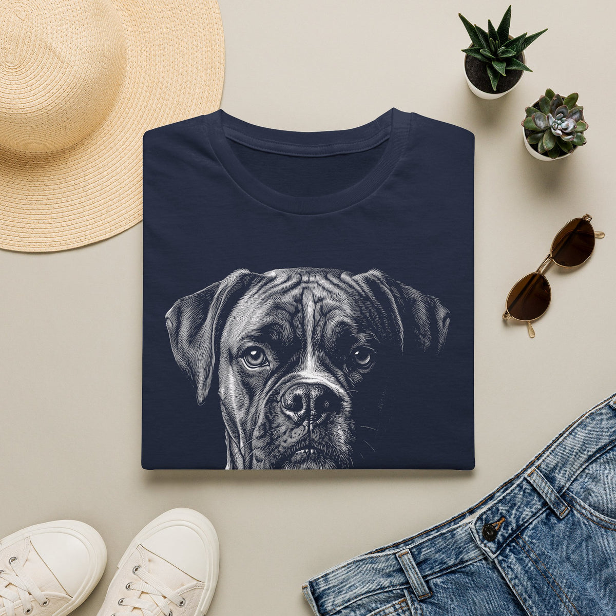 Boxer Engraved