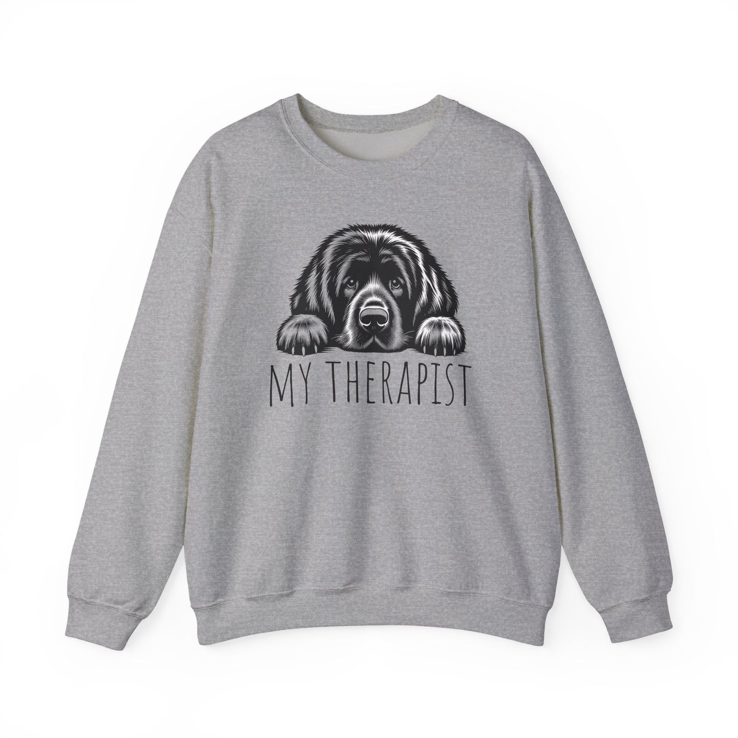 Newfoundland My Therapist Crewneck Sweatshirt