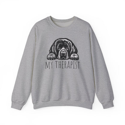 Newfoundland My Therapist Crewneck Sweatshirt