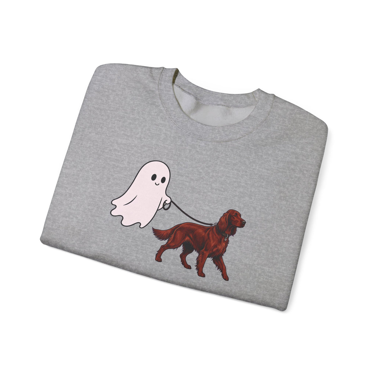 Irish Setter Ghost Walk Crewneck Sweatshirt