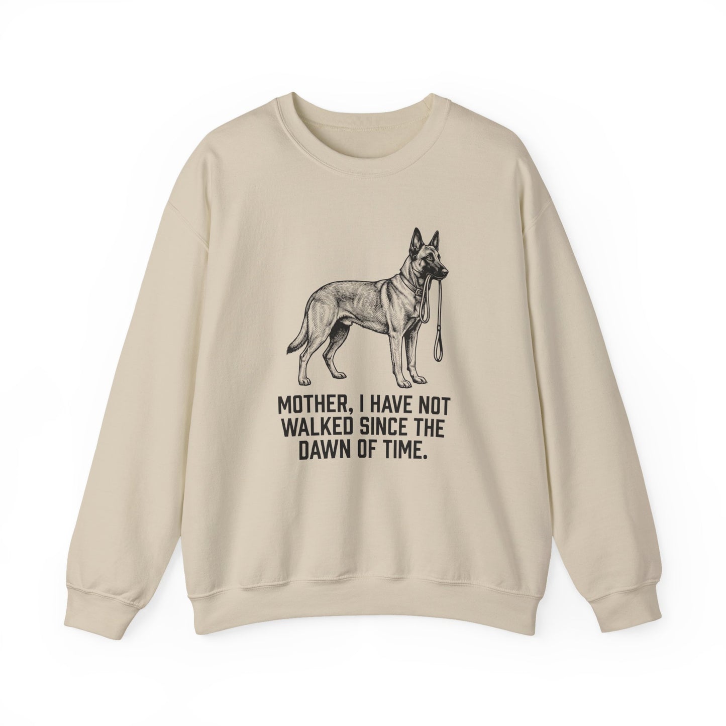 Belgian Malinois Walking Crewneck Sweatshirt