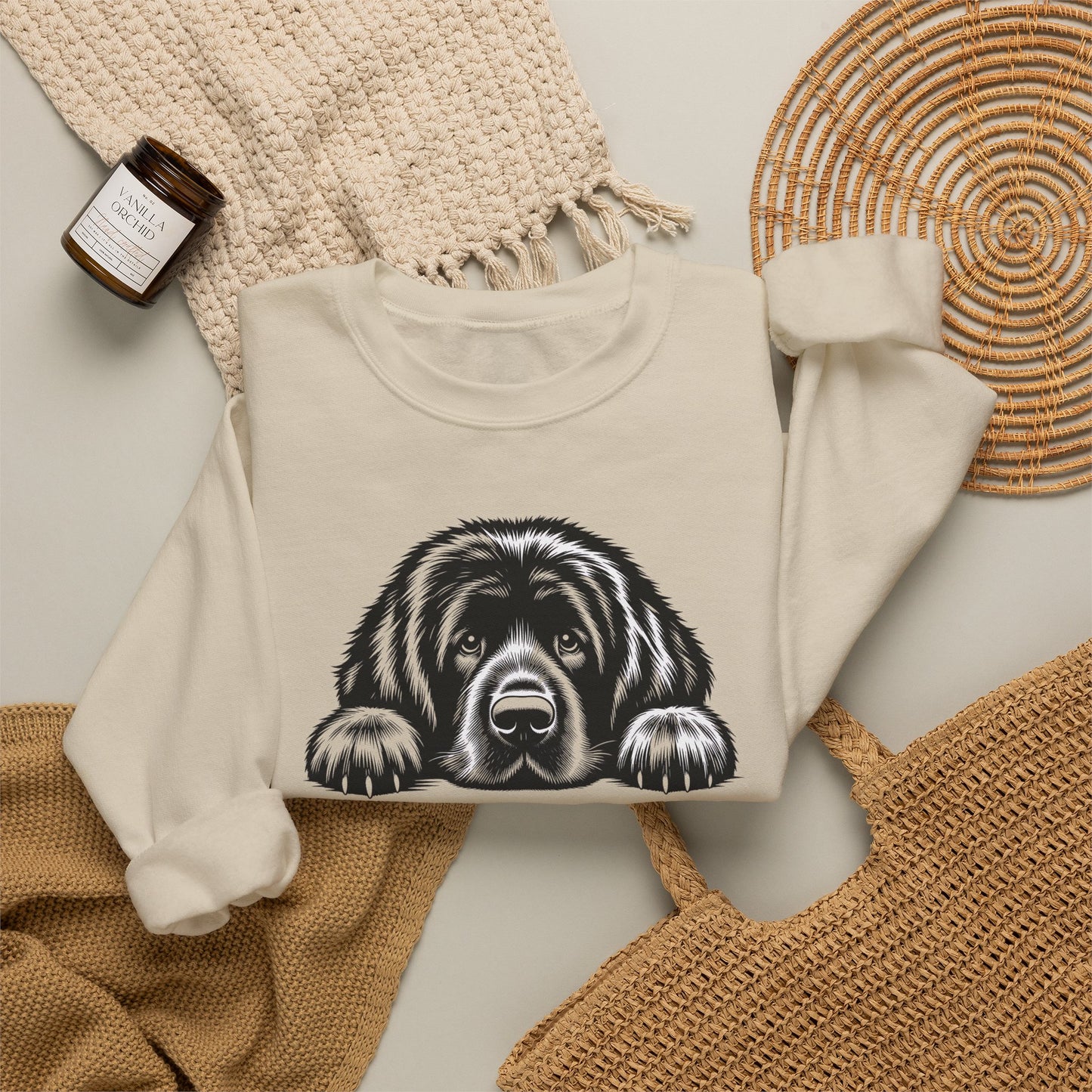 Newfoundland My Therapist Crewneck Sweatshirt