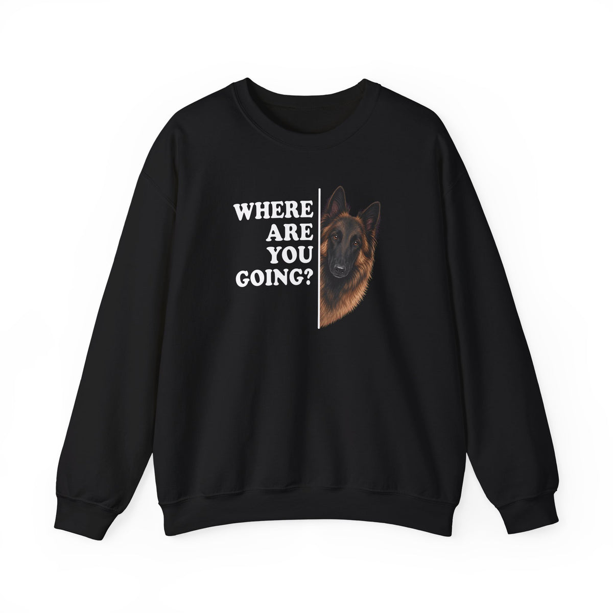 Belgian Tervuren Where Are You Going Crewneck Sweatshirt