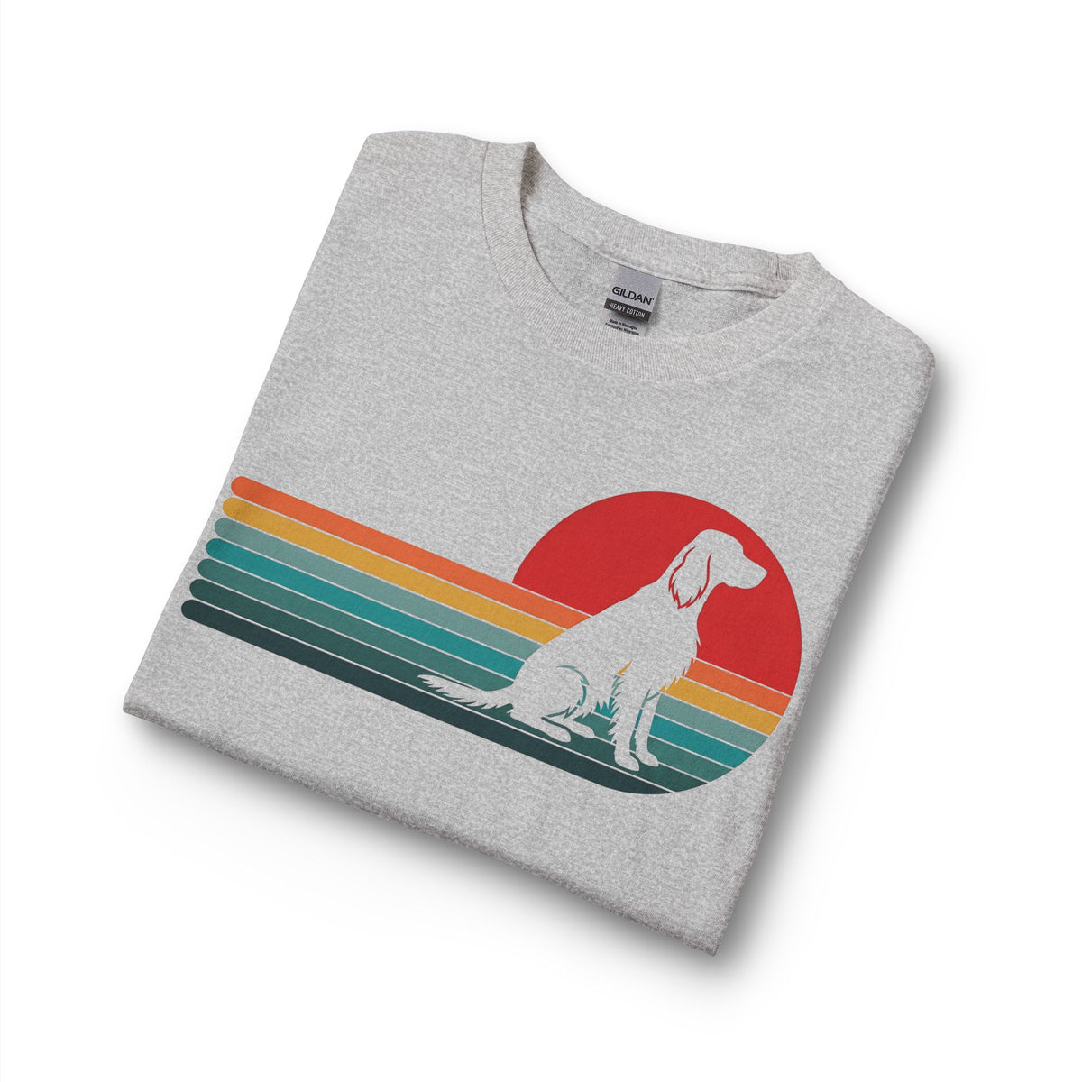 Irish Setter Retro Sunset Long Sleeve