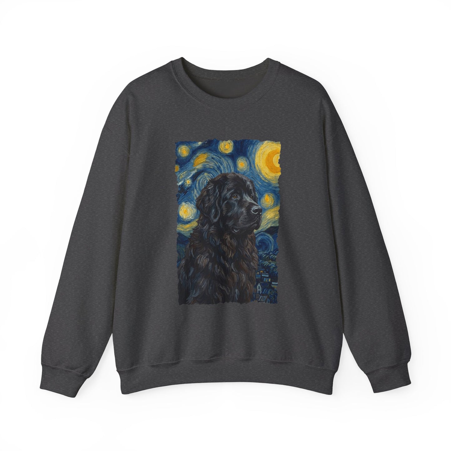 Newfoundland Van Gogh Crewneck Sweatshirt