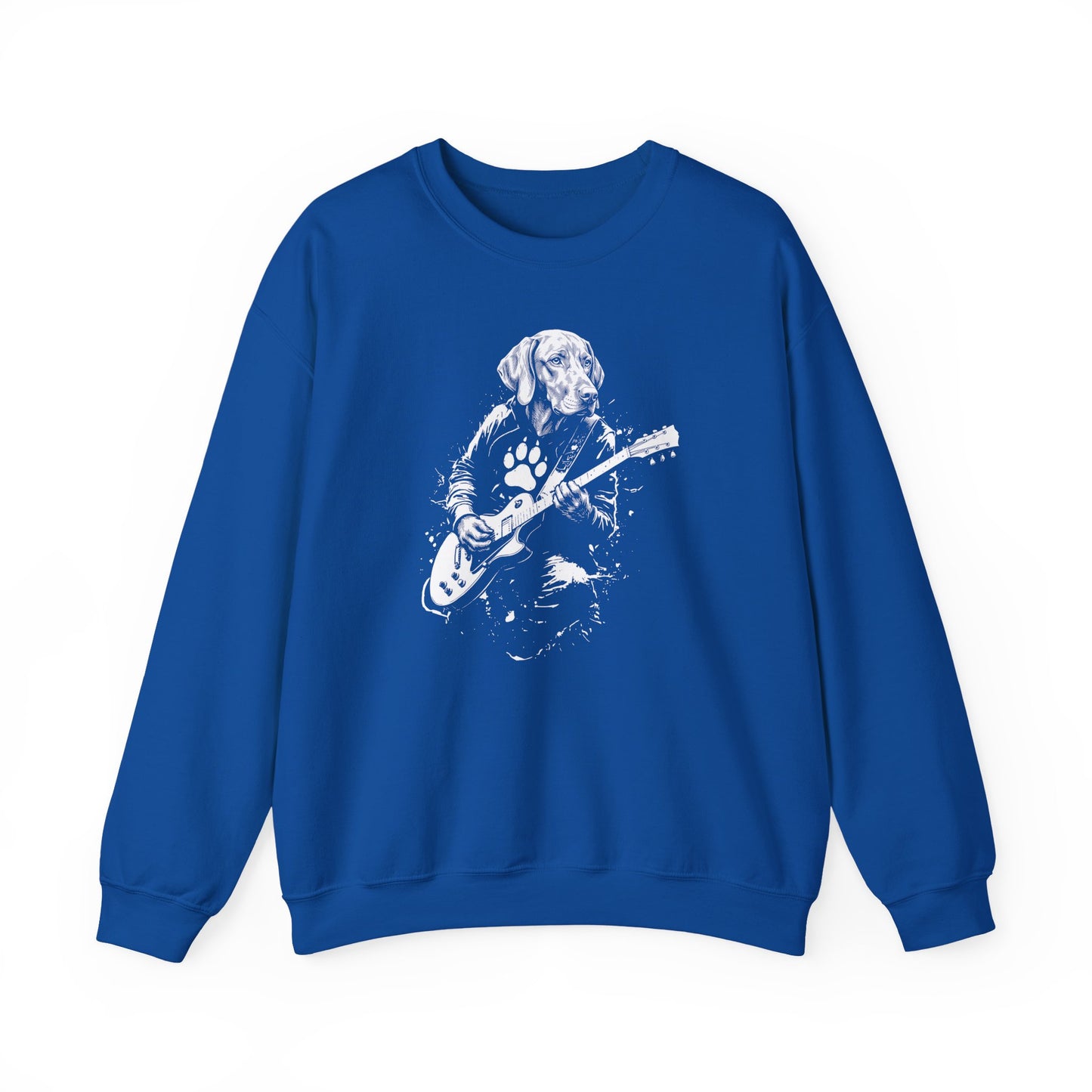 Vizsla Guitar Crewneck Sweatshirt