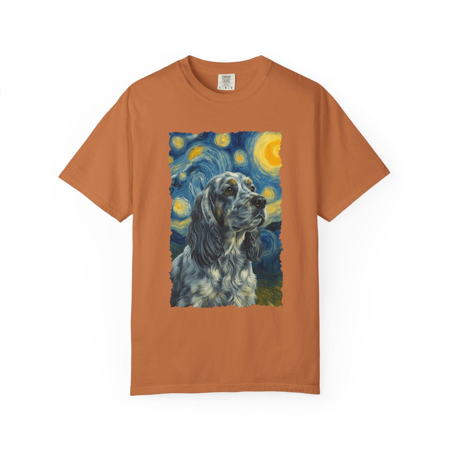 Blue Roan Cocker Spaniel van Gogh