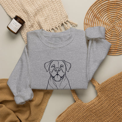 Happy Boxer Crewneck Sweatshirt