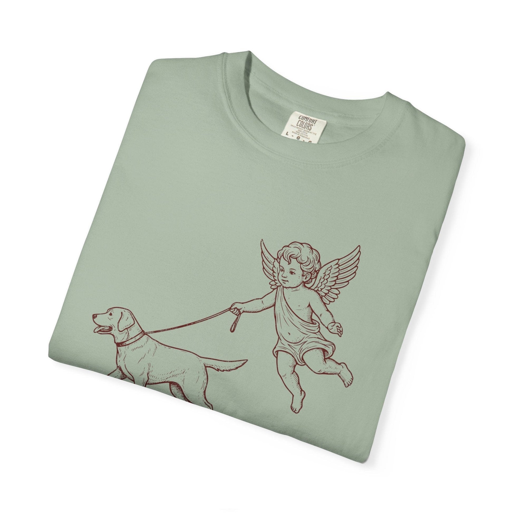 Angel Walking Lab Premium Tee