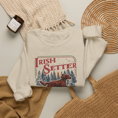 Irish Setter Zoomies Club Crewneck Sweatshirt