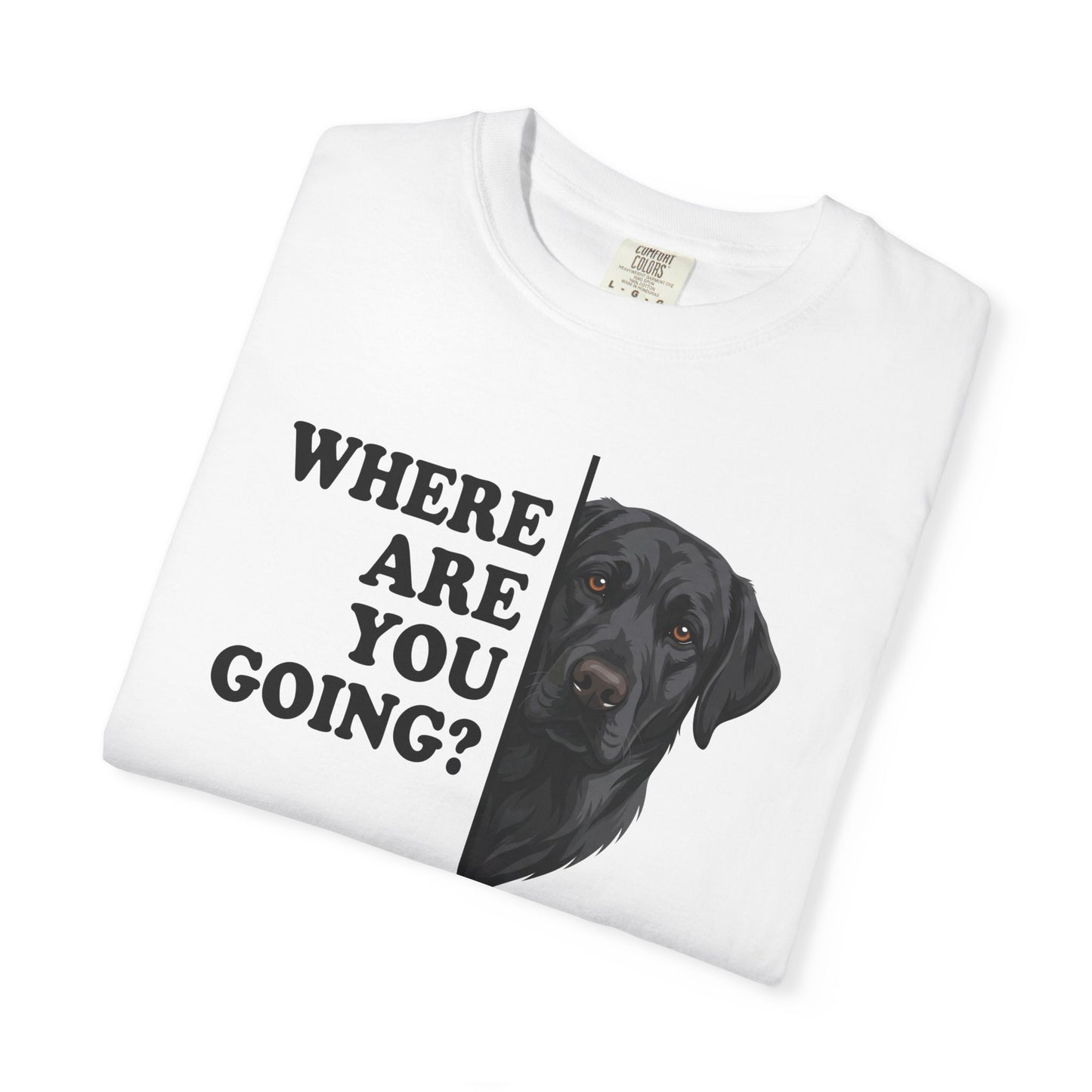 Black labrador Alert Premium Tee