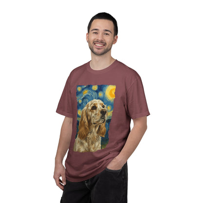 Lemon Roam Spaniel van Gogh Premium Tee