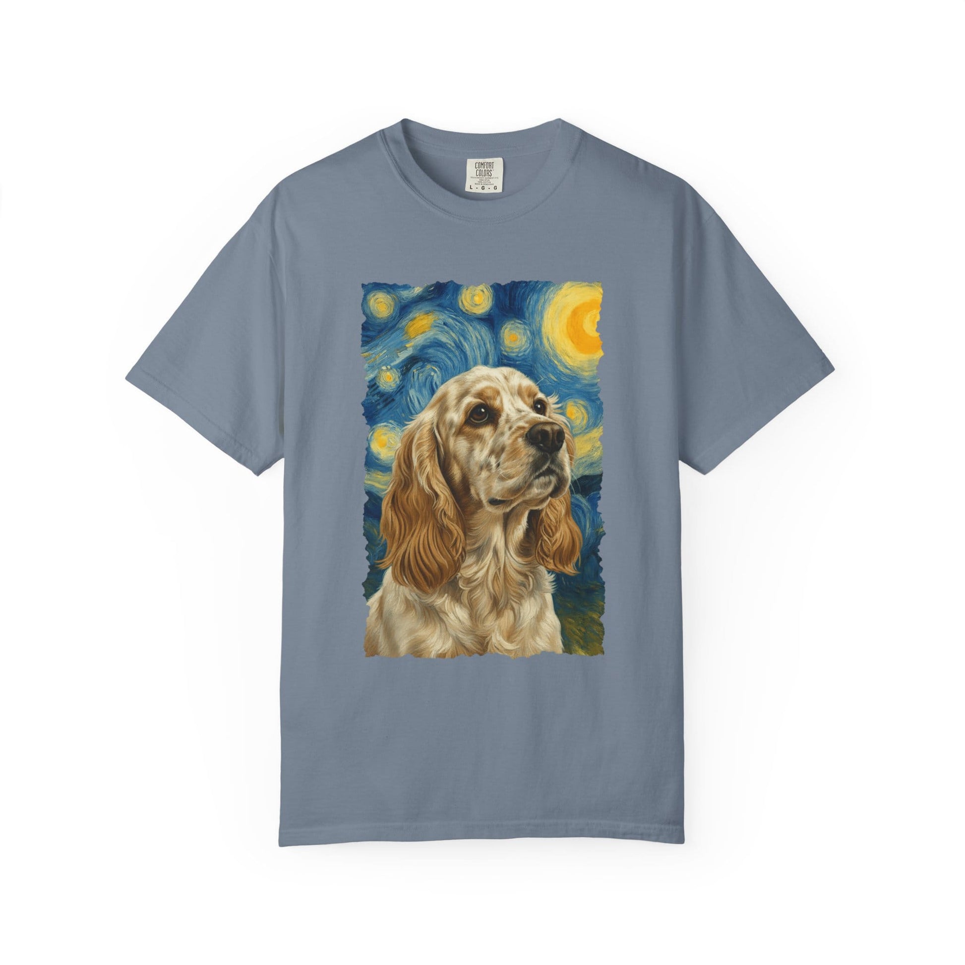 Lemon Roam Spaniel van Gogh Premium Tee