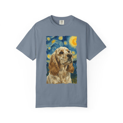 Lemon Roam Spaniel van Gogh Premium Tee