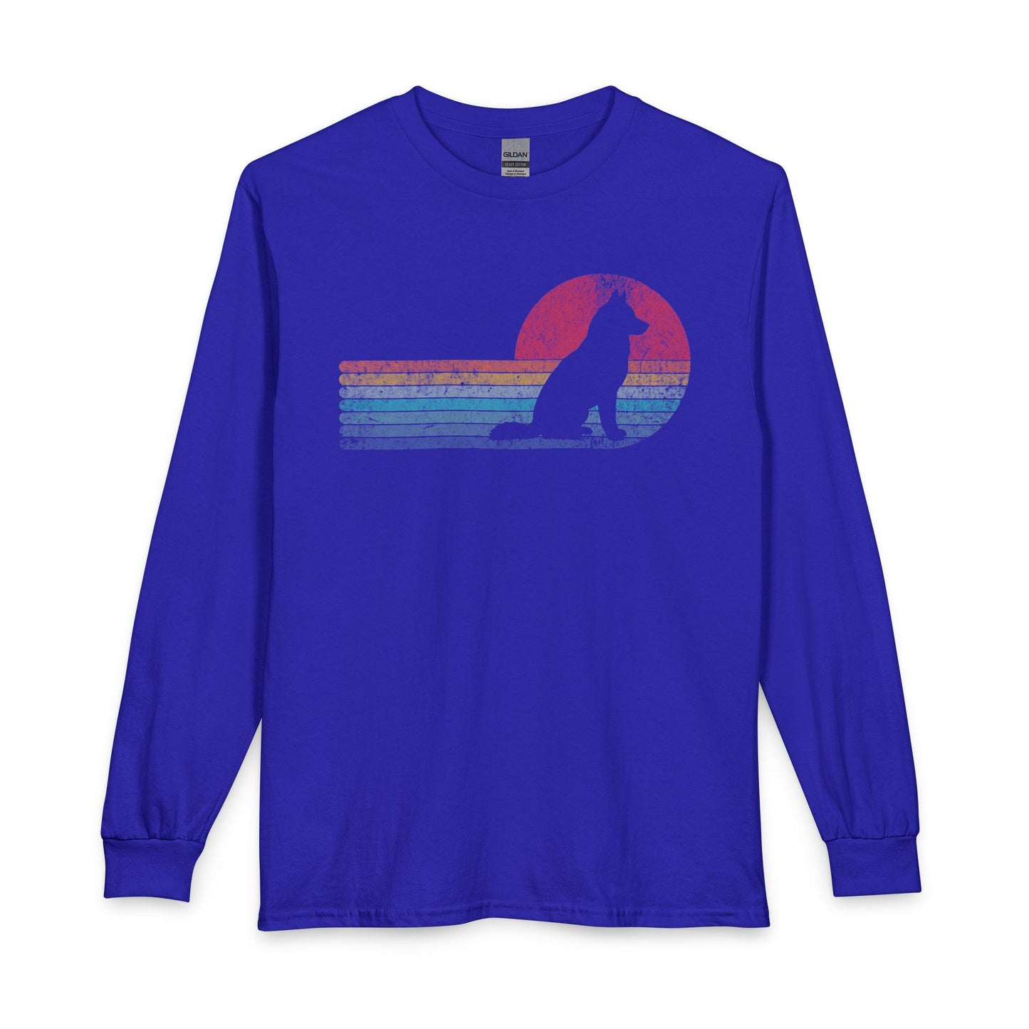 Retro Husky Long Sleeve
