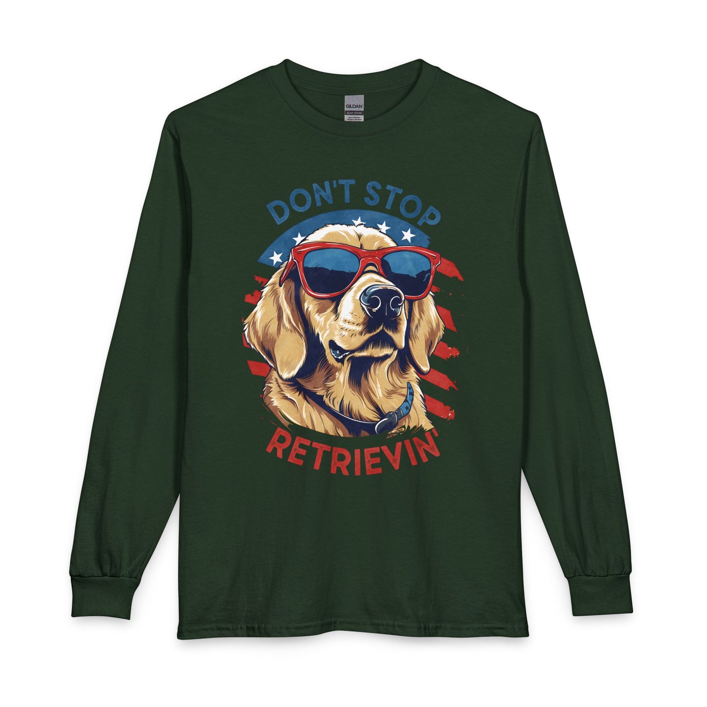 Funny Golden Retriever Long Sleeve