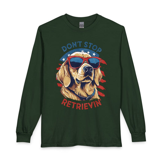 Funny Golden Retriever Long Sleeve