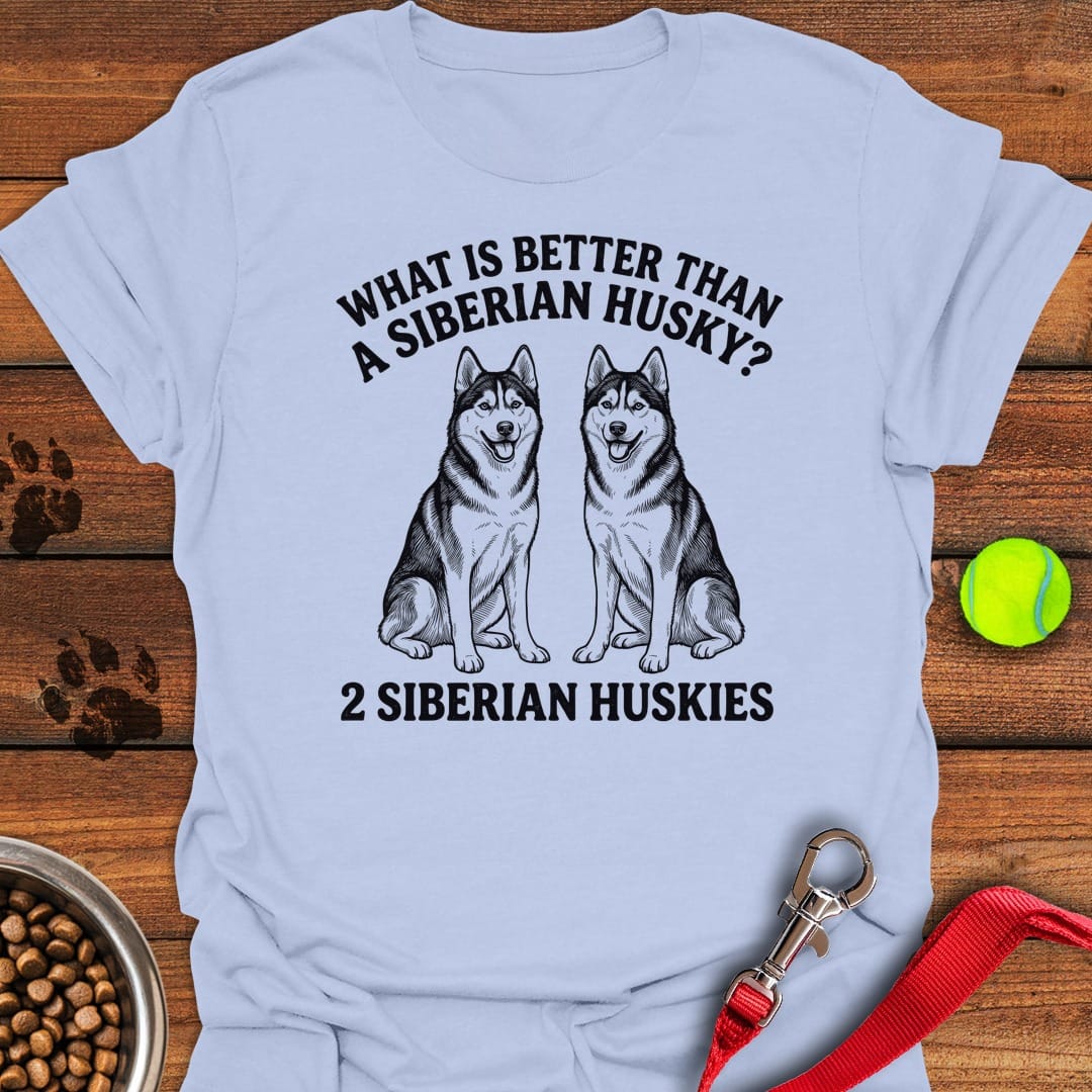 2 Huskies Light Blue