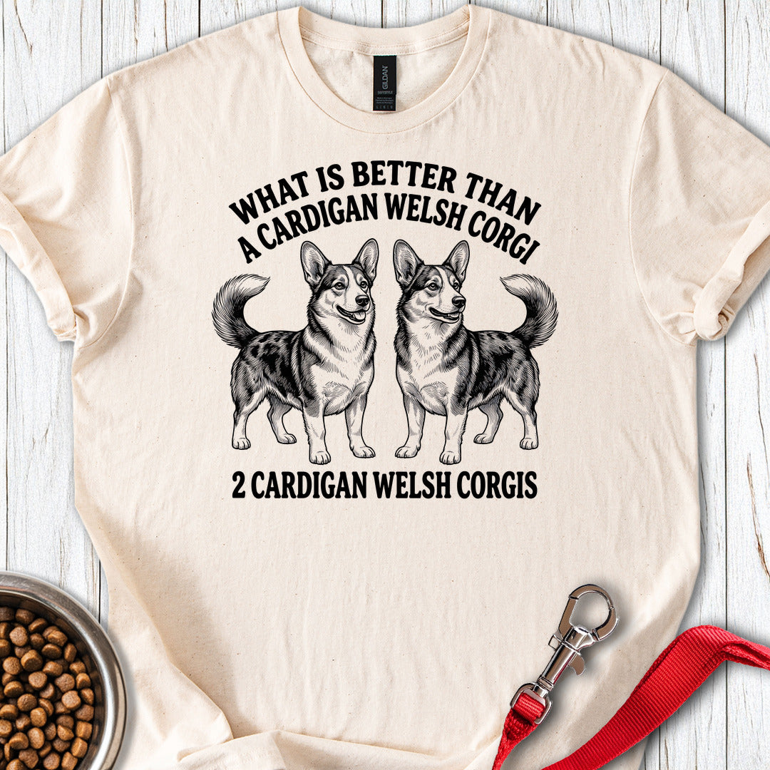 2 Cardigan Welsh Corgi — Natural