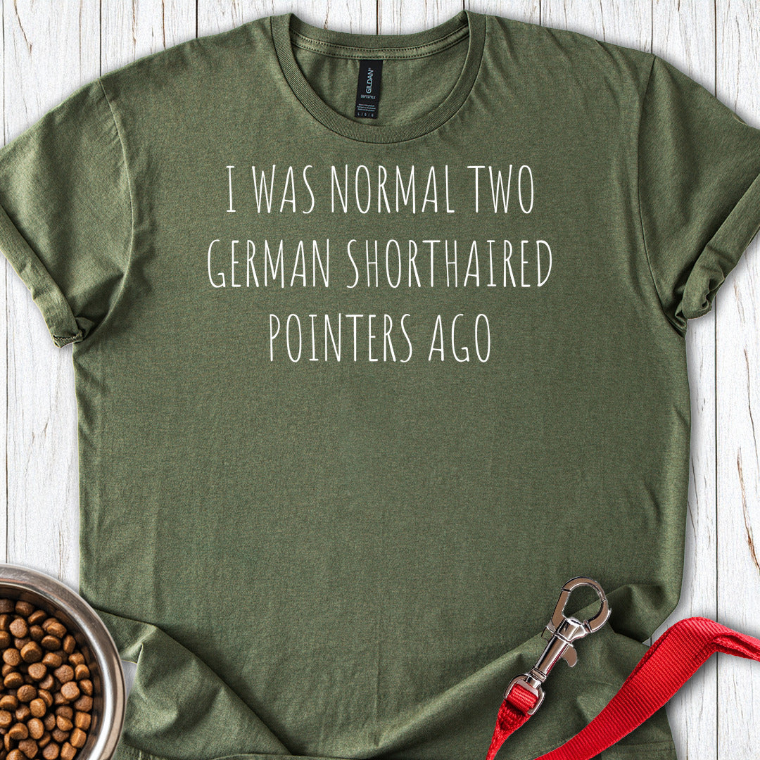 2 German Shorthaired Pointers Military Green