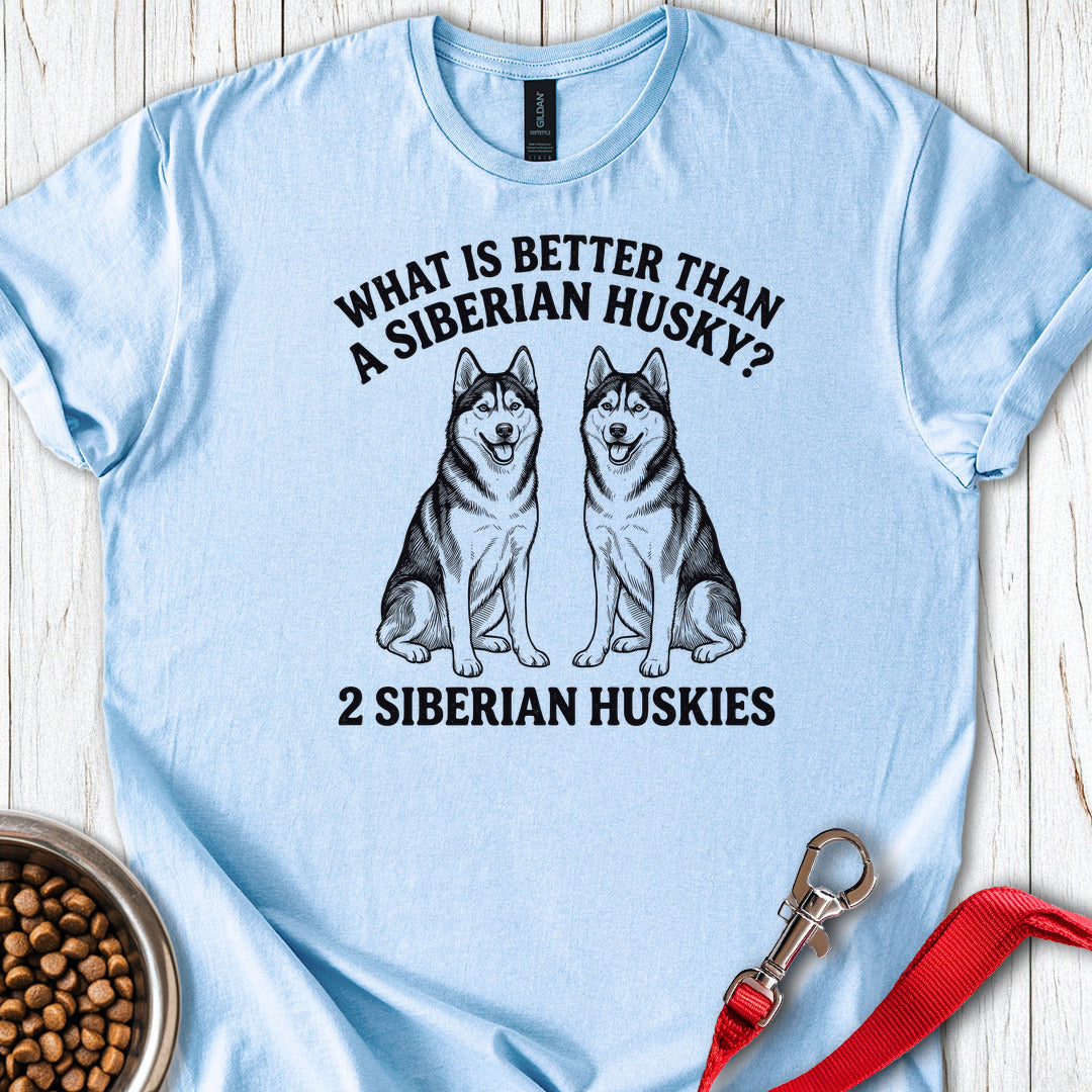2 Huskies Light Blue