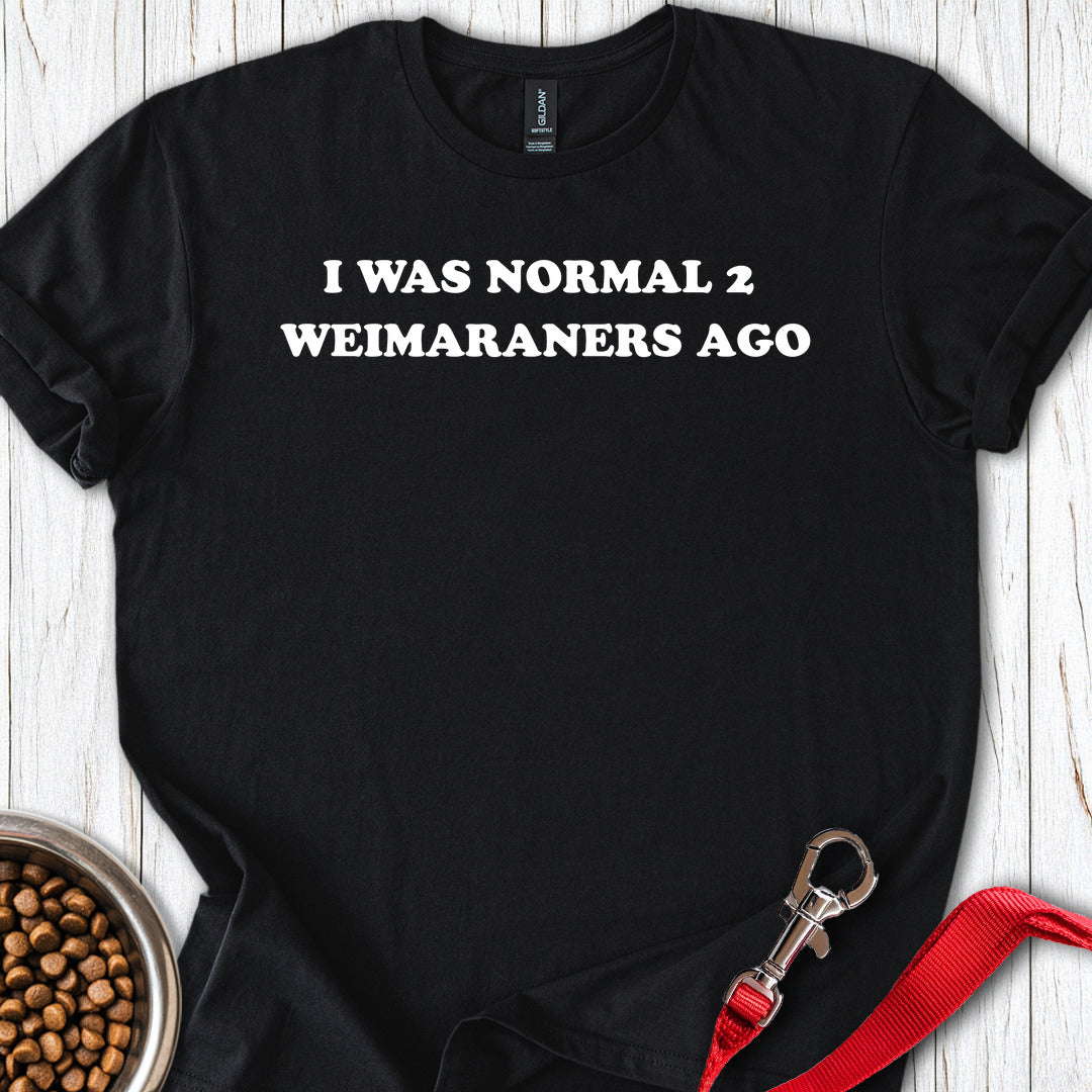 2 Weimaraners — Black