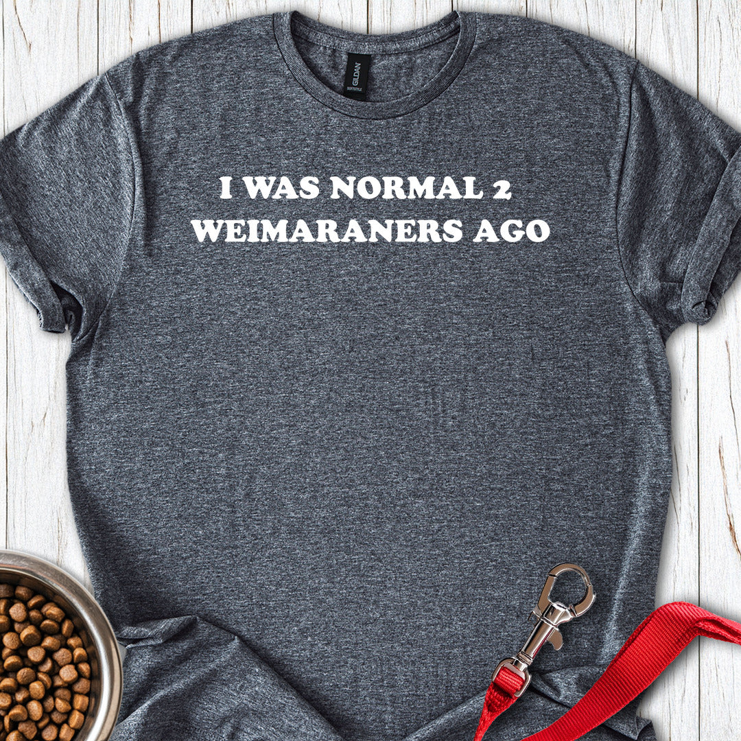 2 Weimaraners — Dark Heather