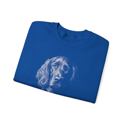 Irish Setter Engraved Crewneck Sweatshirt