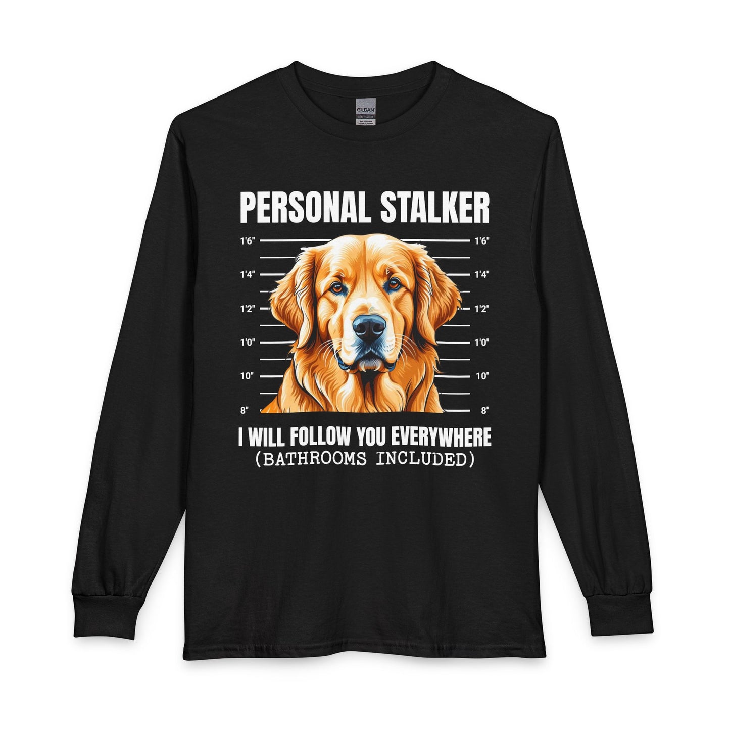 Golden Retriever Personal Stalker Long Sleeve