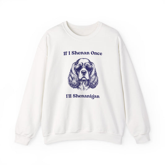 Cocker Spaniel Shenanigan Crewneck Sweatshirt