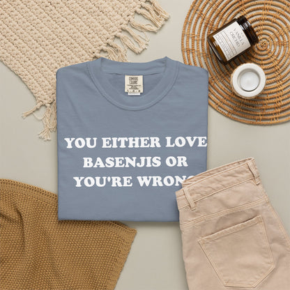 Love Basenji Premium Tee