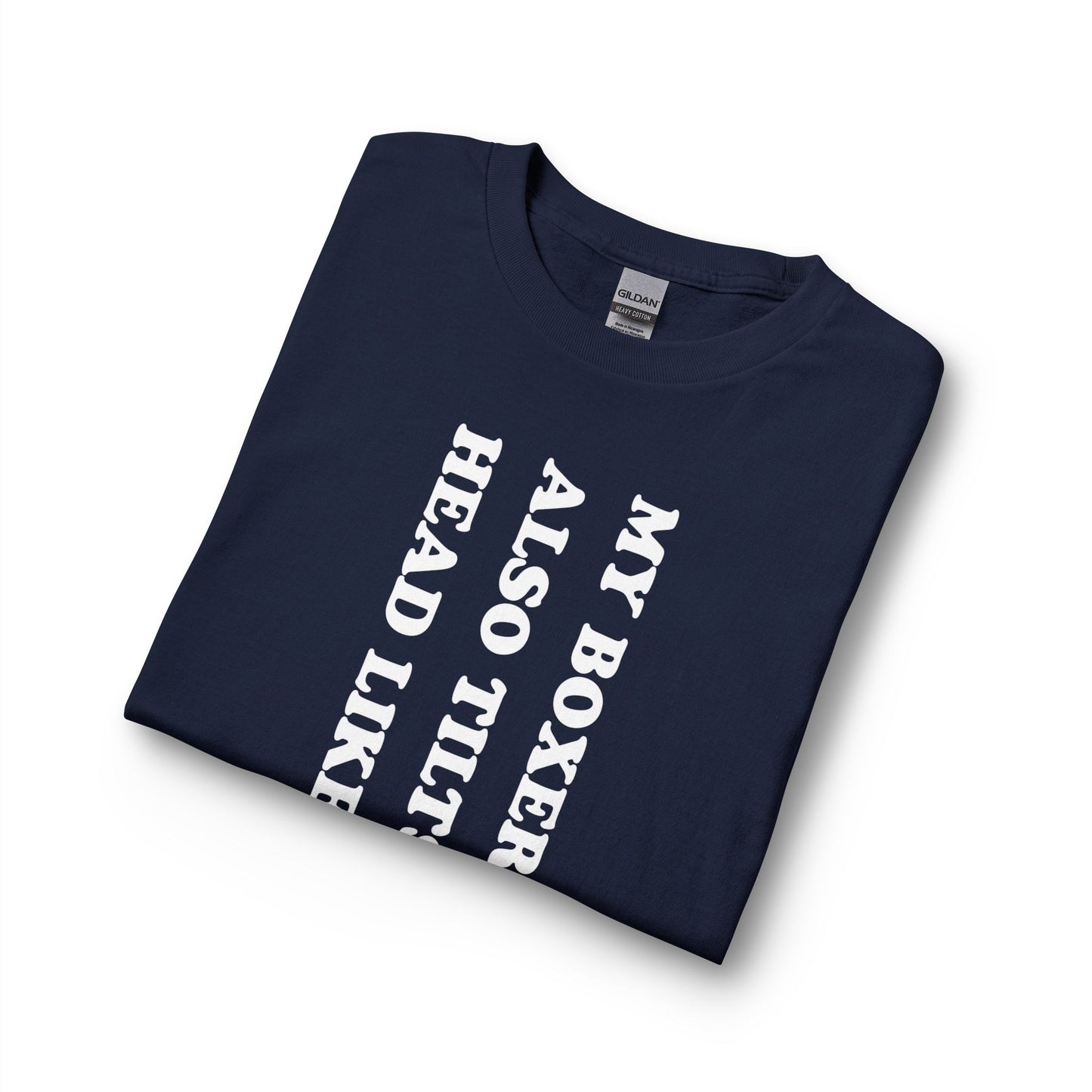 Boxer Tilt His Head Long Sleeve