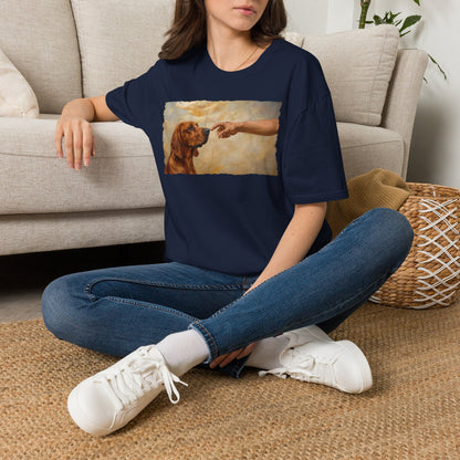 God Creates Redbone Coonhound