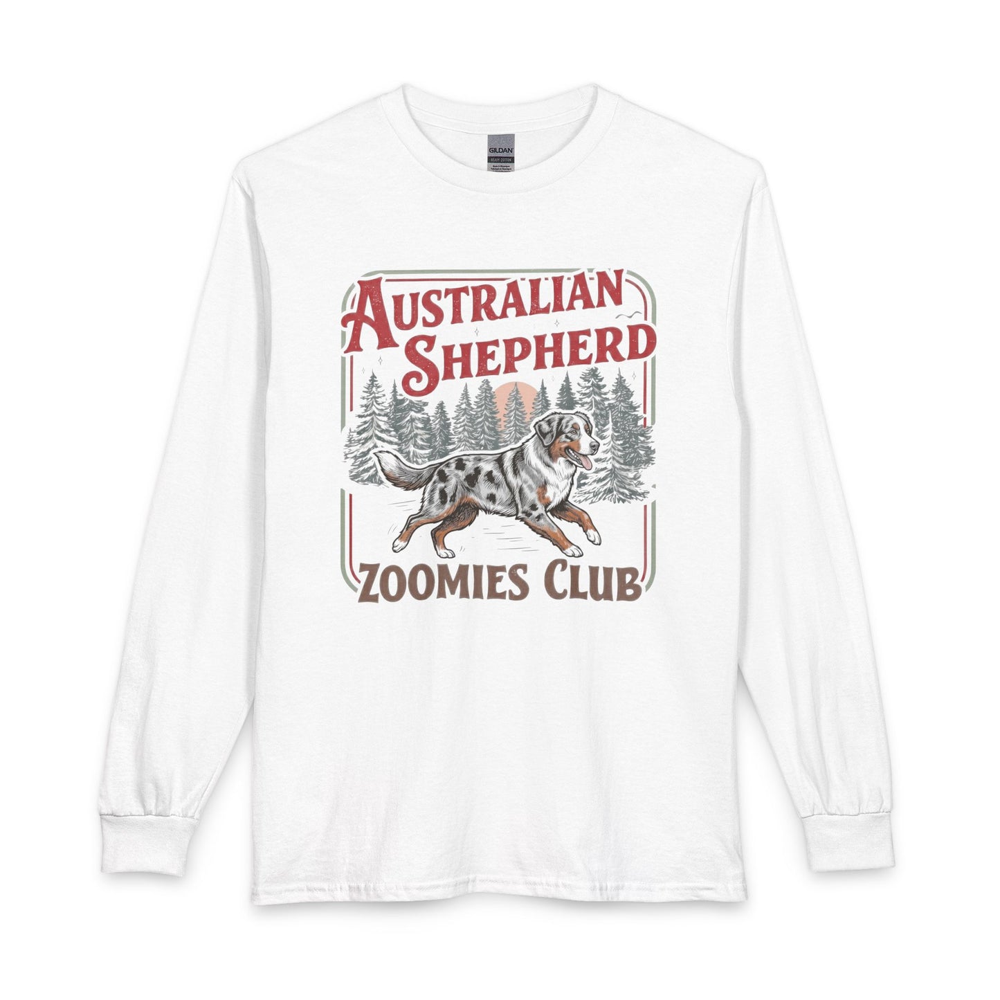 Australian Shepherd Zoomies Club Long Sleeve