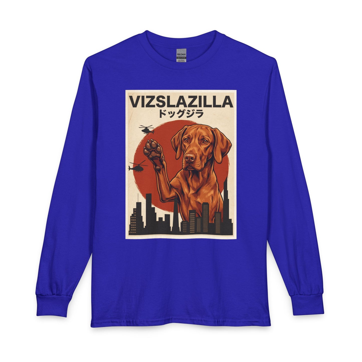 Vizsla Vizslazilla Long Sleeve