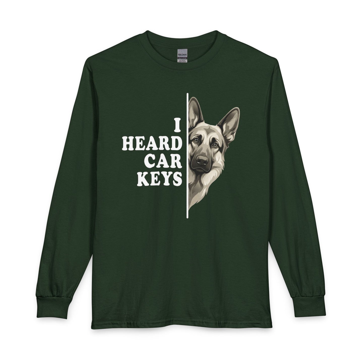 German Shepherd Car Keys Long Sleeve