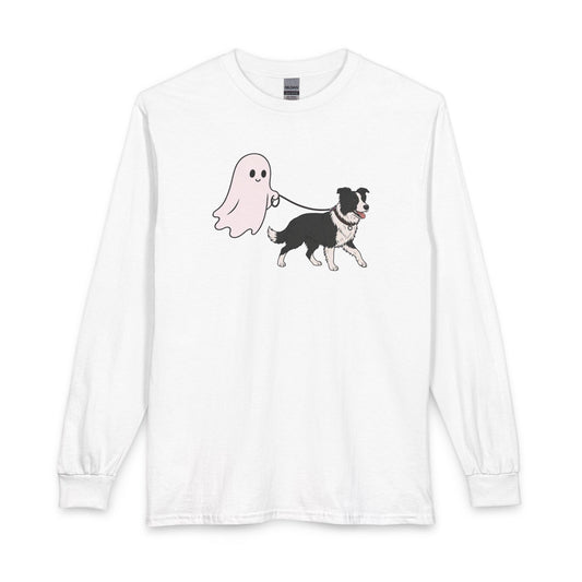 Border Collie Ghost Long Sleeve