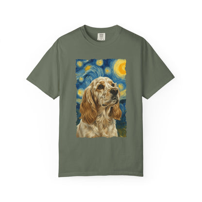 Lemon Roam Spaniel van Gogh Premium Tee