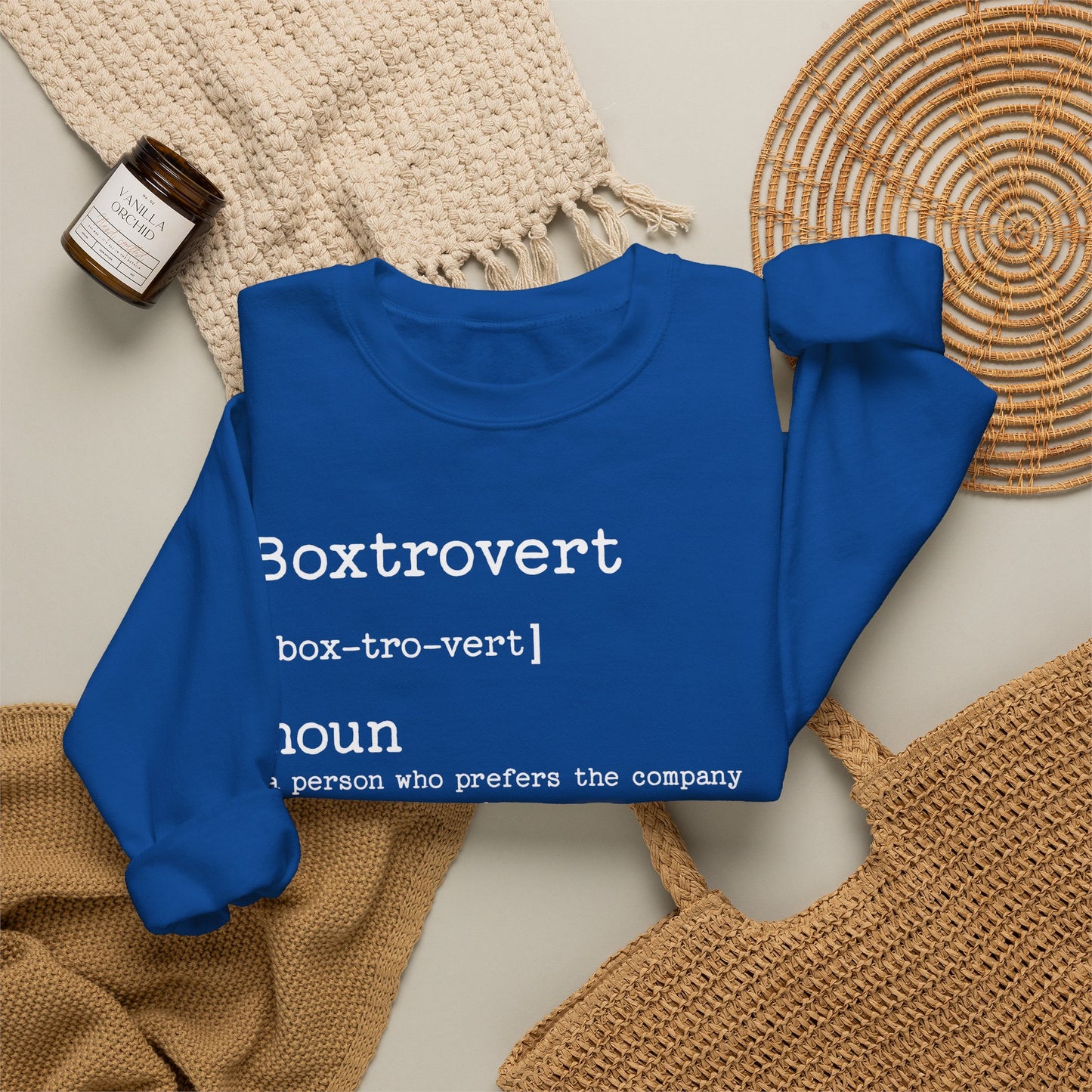 Boxer Boxtrovert Crewneck Sweatshirt
